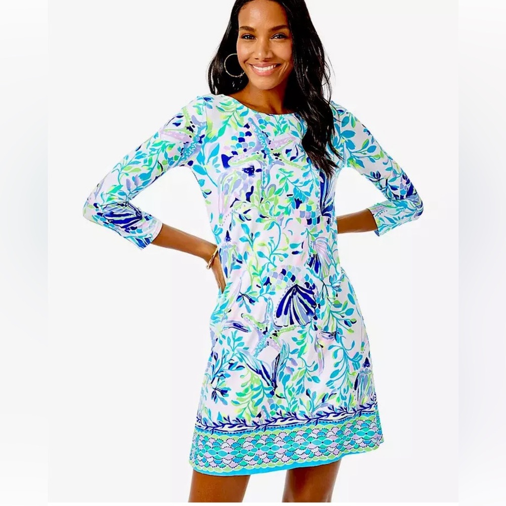 Lilly Pulitzer NWT Ophelia Swing Dress Shell Beach $178
